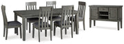 Hallanden Dining Room Set Ashley Furniture Dining Room Set  Fresh Start Furniture