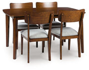 Tameride Dining Table and 4 Chairs (Set of 5) Ashley Furniture Dining Table Default Title Fresh Start Furniture