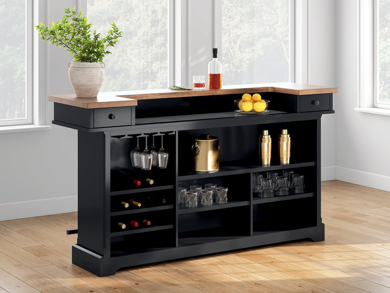 Wildenauer 78" Bar Ashley Furniture Bar  Fresh Start Furniture