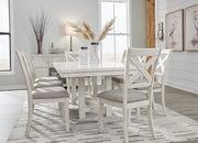 Robbinsdale Dining Package Ashley Furniture Casual Seating Set  Fresh Start Furniture