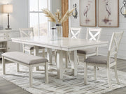 Robbinsdale Dining Package Ashley Furniture Casual Seating Set  Fresh Start Furniture