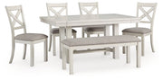 Robbinsdale Dining Package Ashley Furniture Casual Seating Set  Fresh Start Furniture