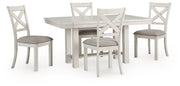 Robbinsdale Dining Package Ashley Furniture Casual Seating Set  Fresh Start Furniture