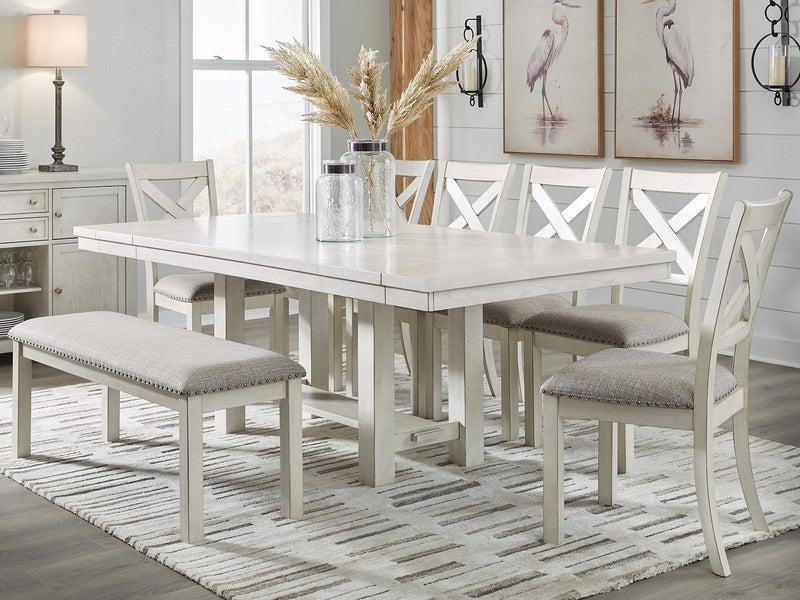 Robbinsdale Dining Package Ashley Furniture Casual Seating Set  Fresh Start Furniture