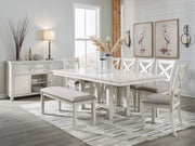 Robbinsdale Dining Package Ashley Furniture Casual Seating Set  Fresh Start Furniture