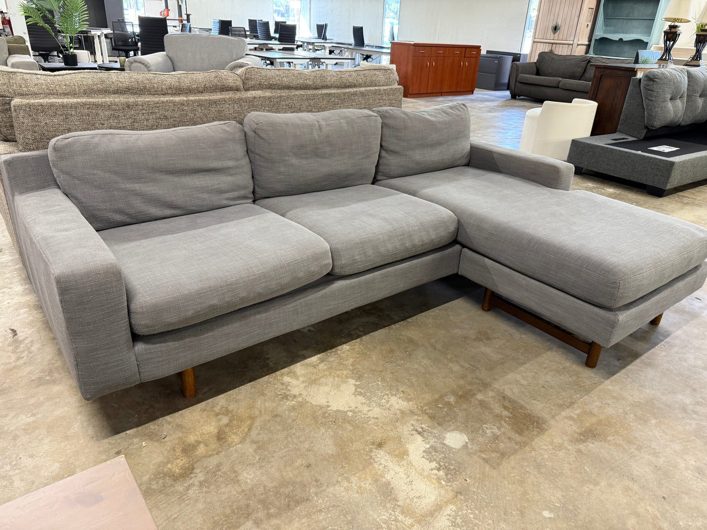 West Elm Eddy Reversible Sectional