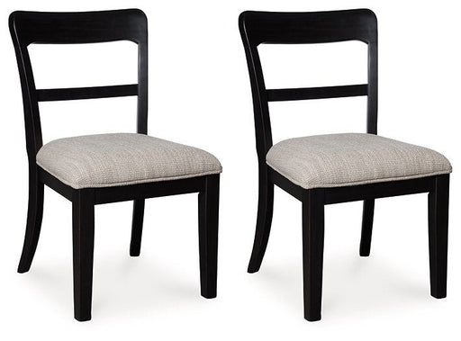 Greddinton Dining Chair Ashley Furniture Dining Chair Black / Ladder Back Fresh Start Furniture