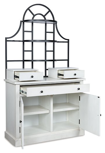 Greddinton Baker's Rack Ashley Furniture Hutch  Fresh Start Furniture
