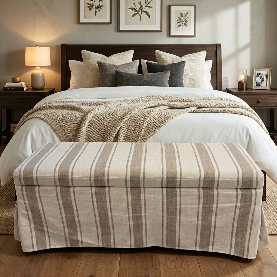 Karat Homes Trista Bench w/Storage