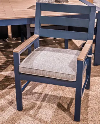 East Beach Outdoor Arm Chair with Cushion (Set of 2) -  Ashley Furniture Outdoor Lounge Chair  Fresh Start Furniture