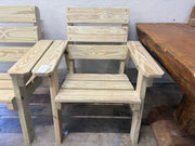 Handcrafted Pine Adirondack Chair Locally Handcrafted