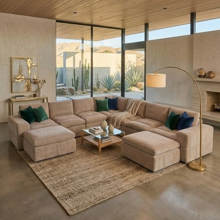 Anchoretta 9-Piece Modular Sectional