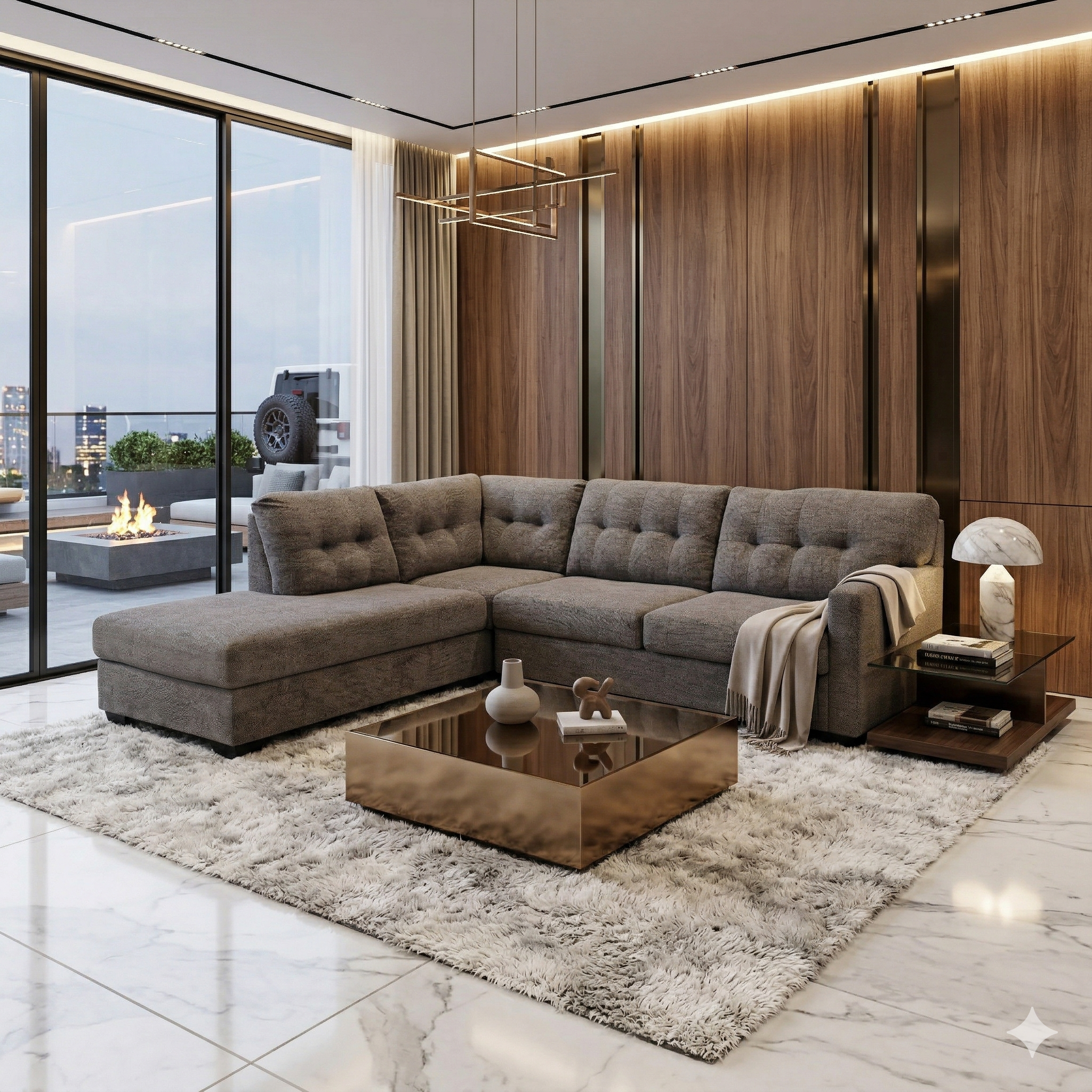 Ashley Furniture 2-Piece Marleton Sectional