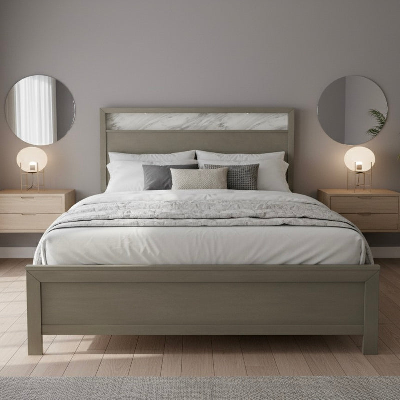 Raymour & Flanigan Armory Queen Bed Frame
