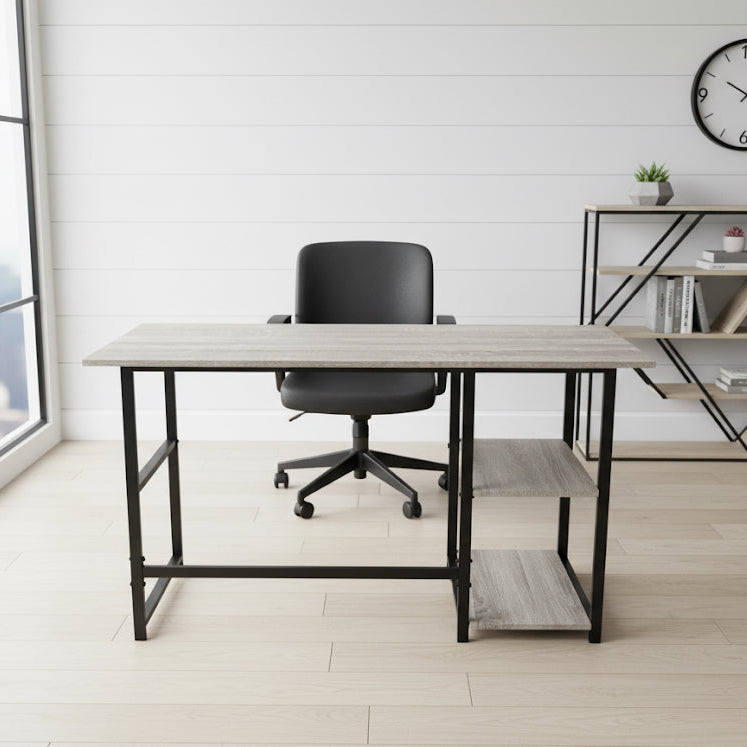Wayfair Borough Wharf Computer Desk with Storage Shelves