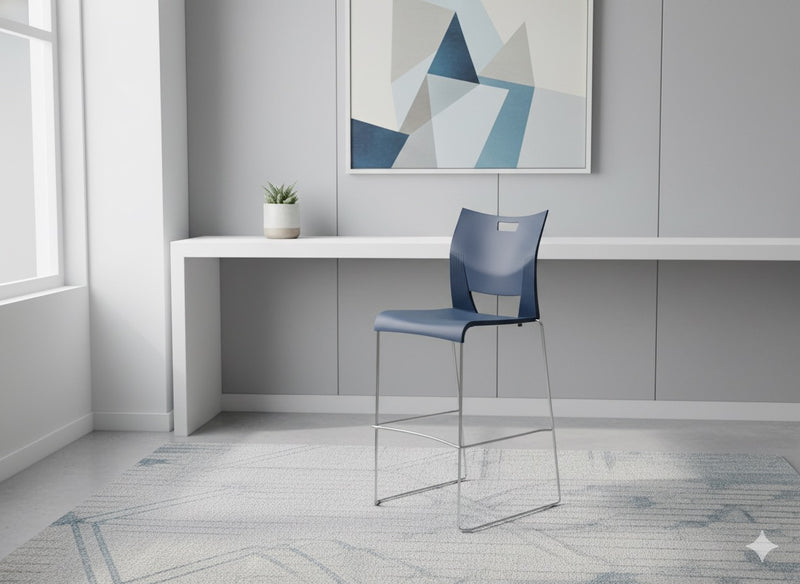 Office Furniture Loft Duet Bar Stool