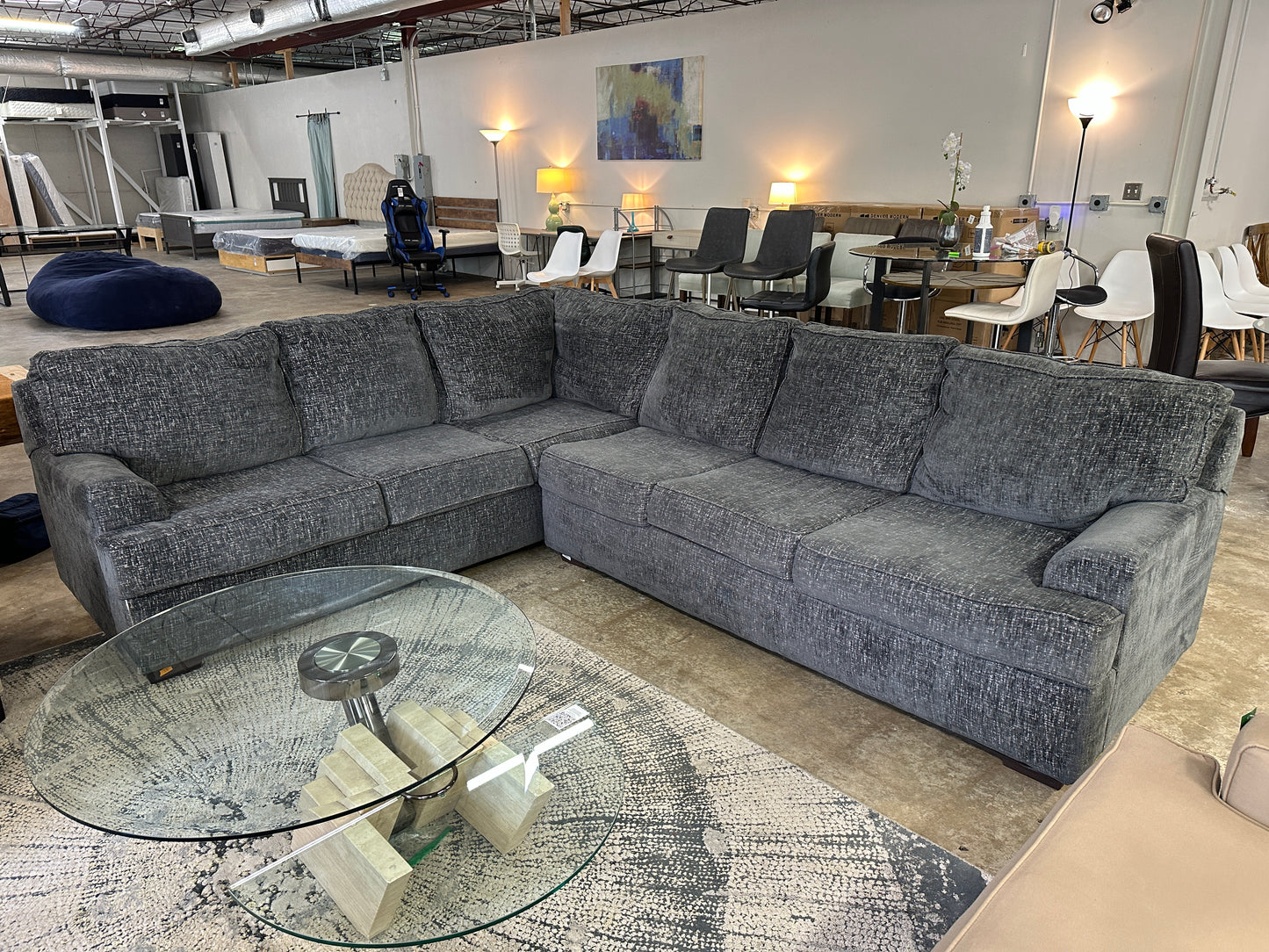 Peak Living Dillion 2 Piece Corner Sectional Sofa