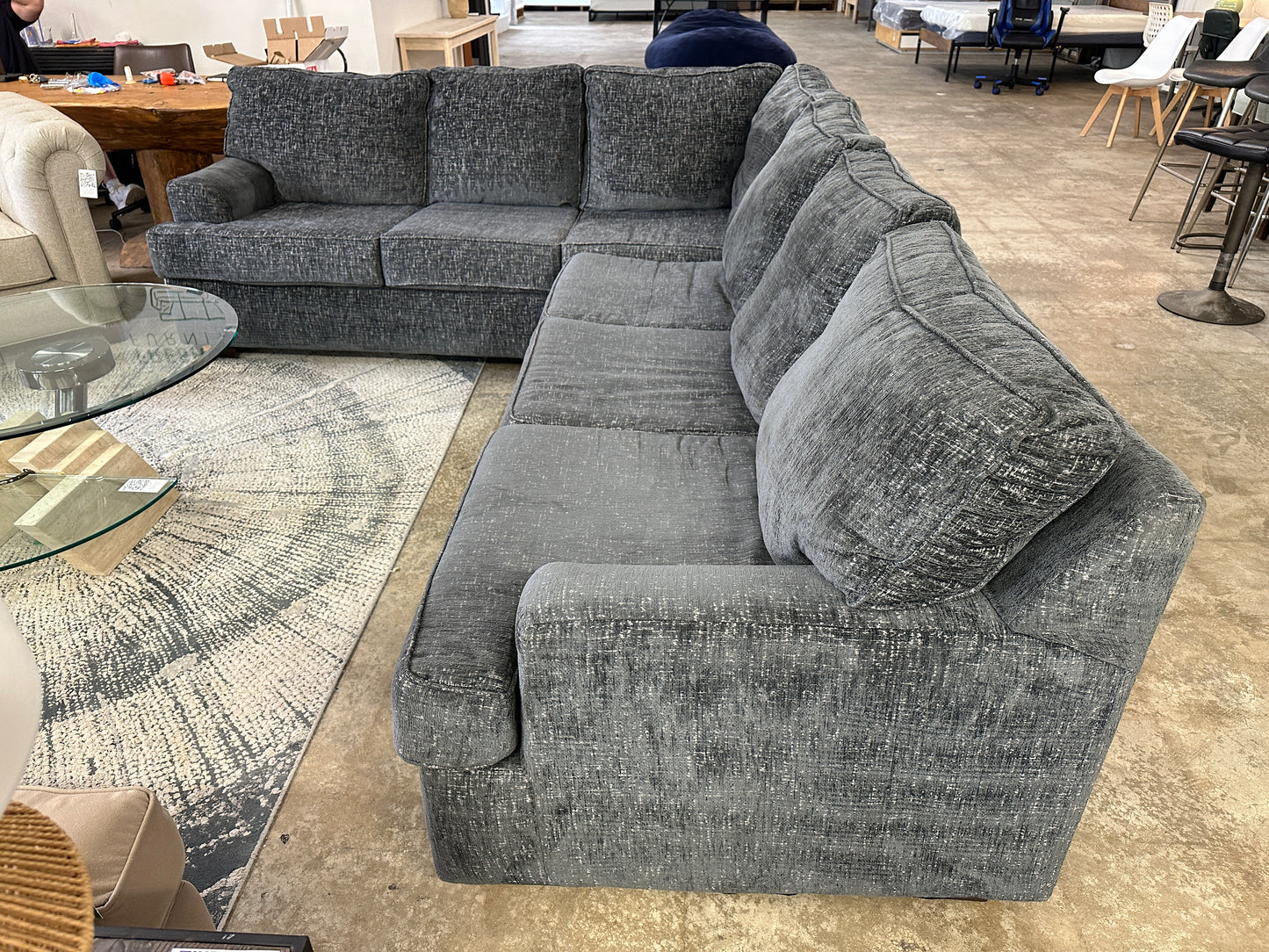 Peak Living Dillion 2 Piece Corner Sectional Sofa