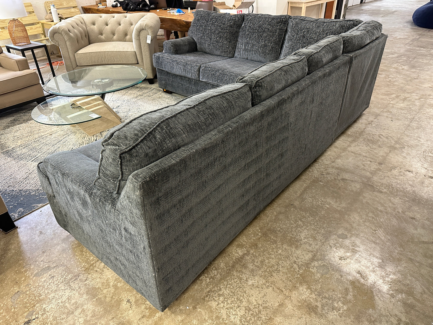 Peak Living Dillion 2 Piece Corner Sectional Sofa