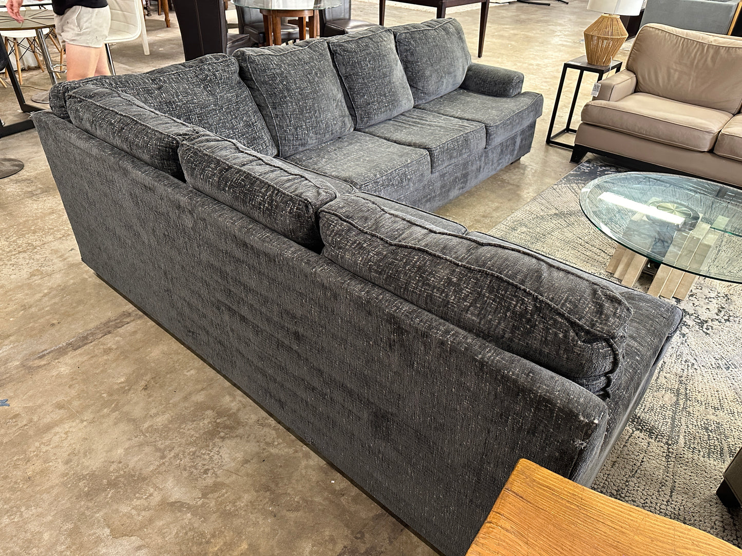 Peak Living Dillion 2 Piece Corner Sectional Sofa