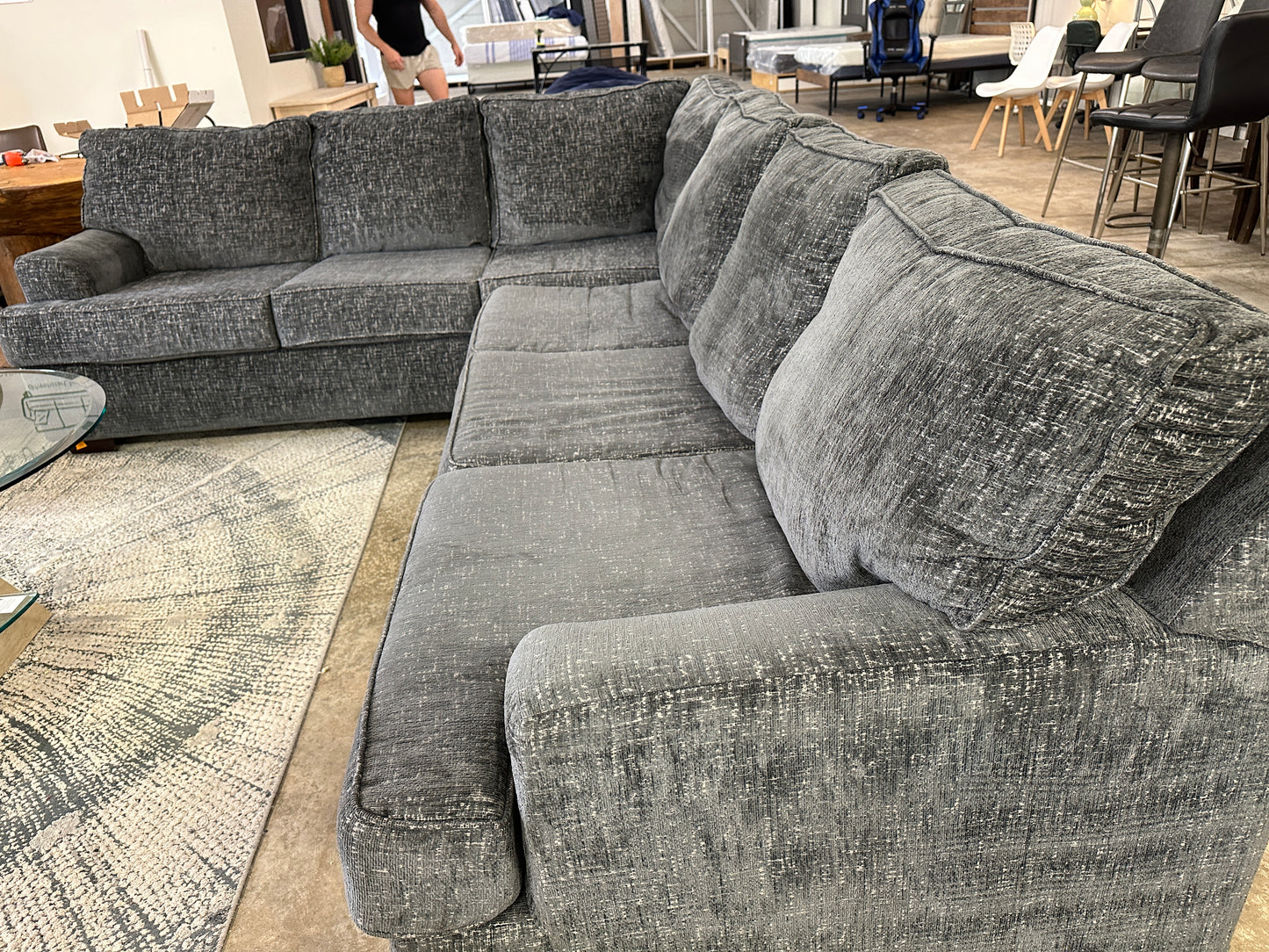 Peak Living Dillion 2 Piece Corner Sectional Sofa