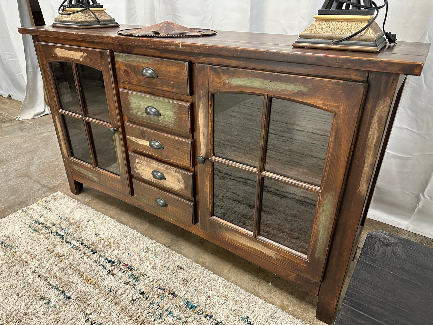 Rustic Entertainment Console