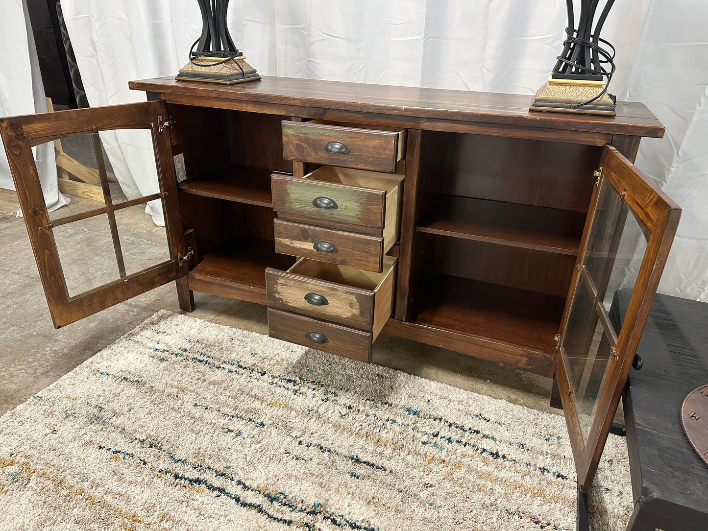 Rustic Entertainment Console