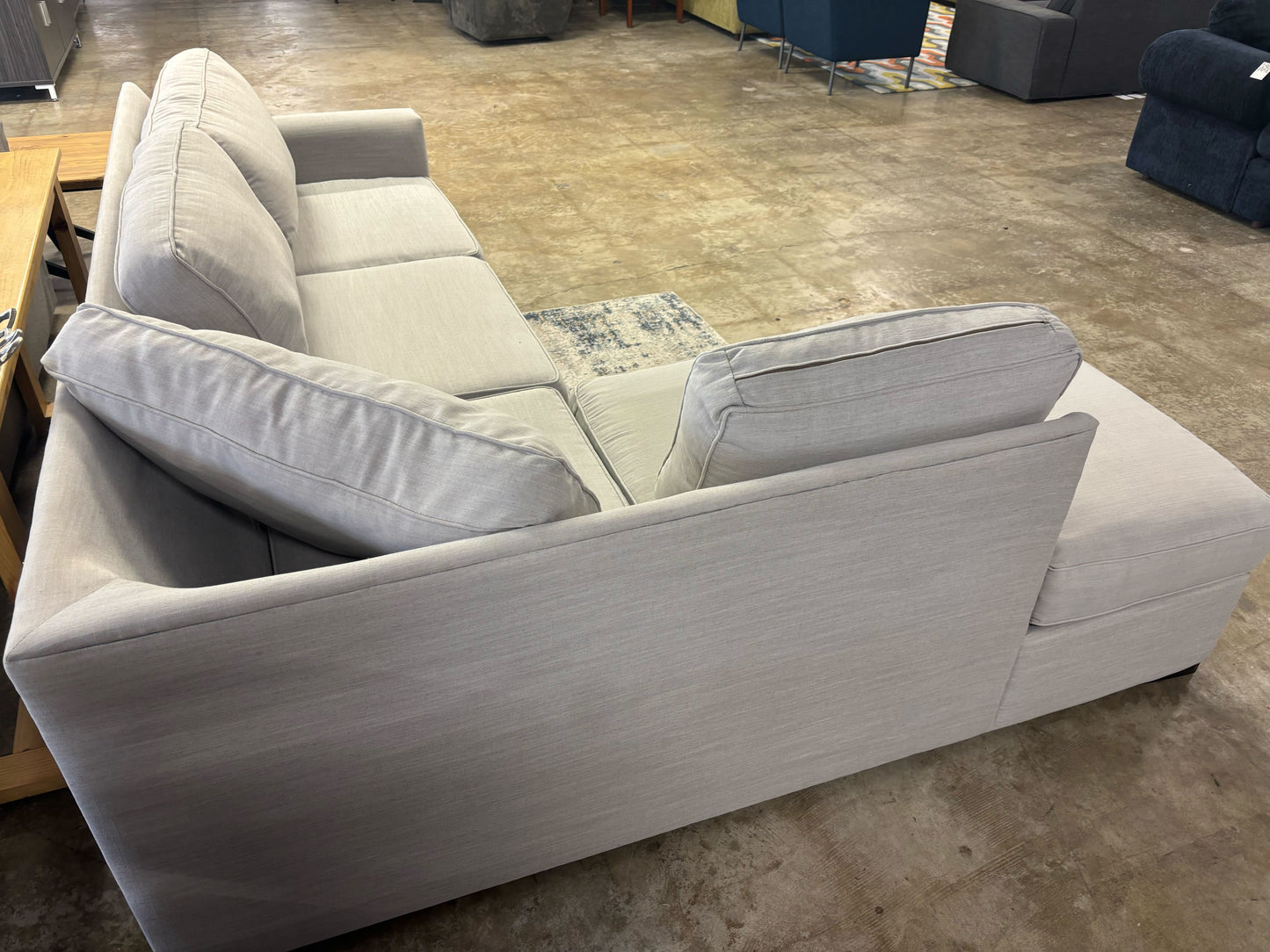 Aspen Tranquil 2 Piece Sectional with Chaise