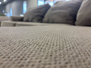 Alessandro II Taupe Chenille Sofa With Reversible Chaise -  Living Spaces Sofa  Fresh Start Furniture
