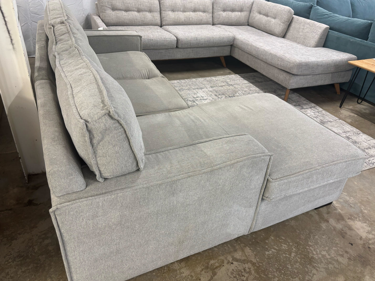 Playmax 2 Piece Sleeper Chaise Sectional