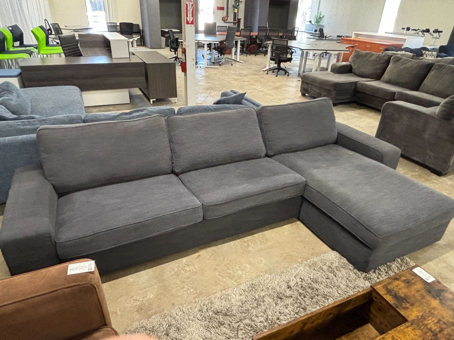 Kivik Sectional 4-seat with Chaise