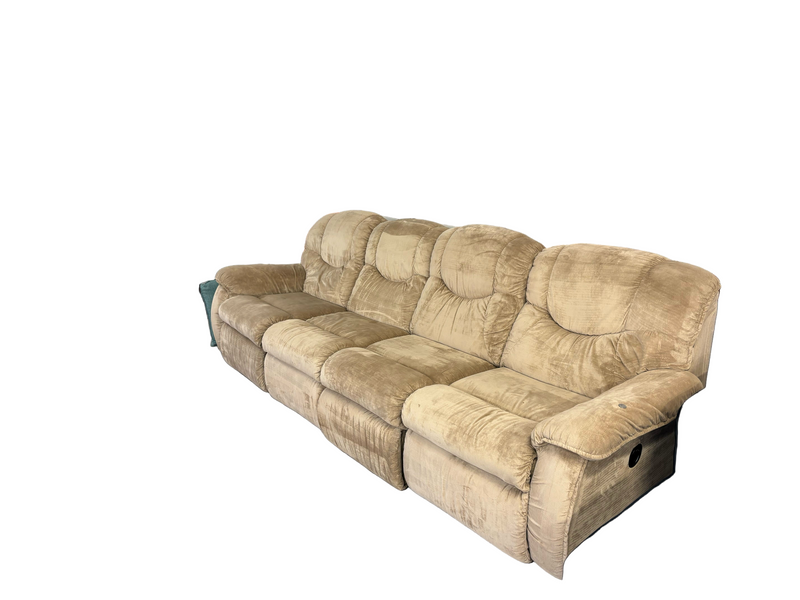 Rooms To Go Suede Reclining Sectional