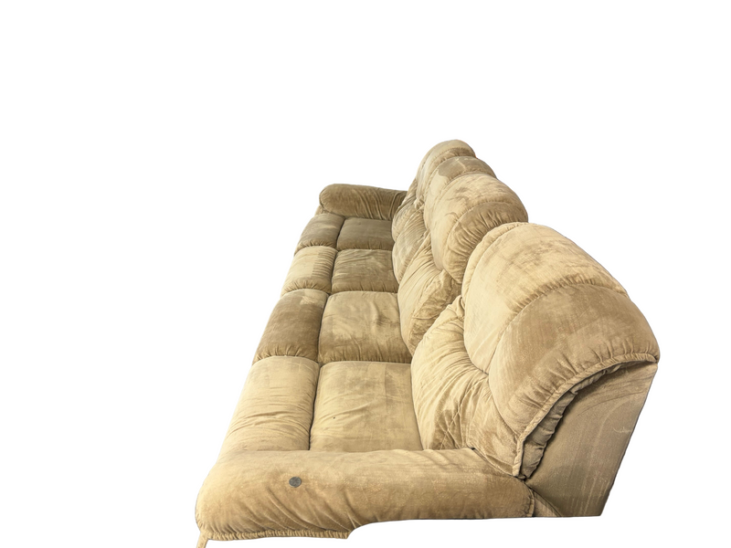 Rooms To Go Suede Reclining Sectional