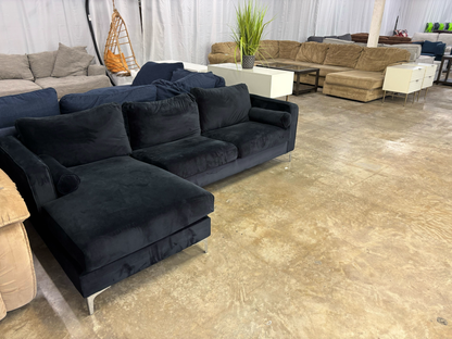 Velvet Sectional