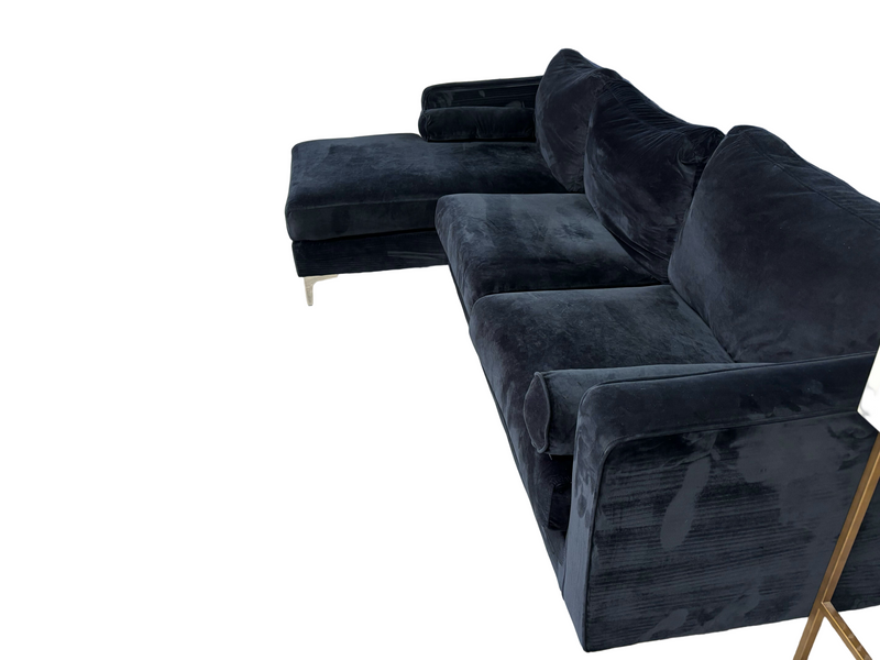 Interior Define Velvet Sectional