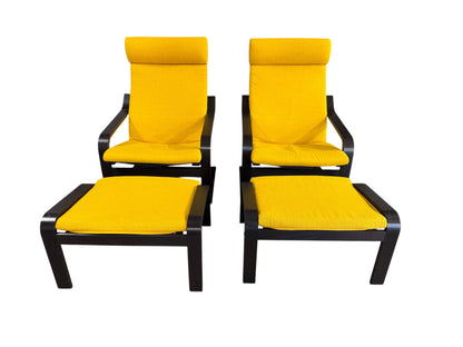 POÄNG Armchair and Ottoman