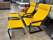 POÄNG Armchair and Ottoman IKEA