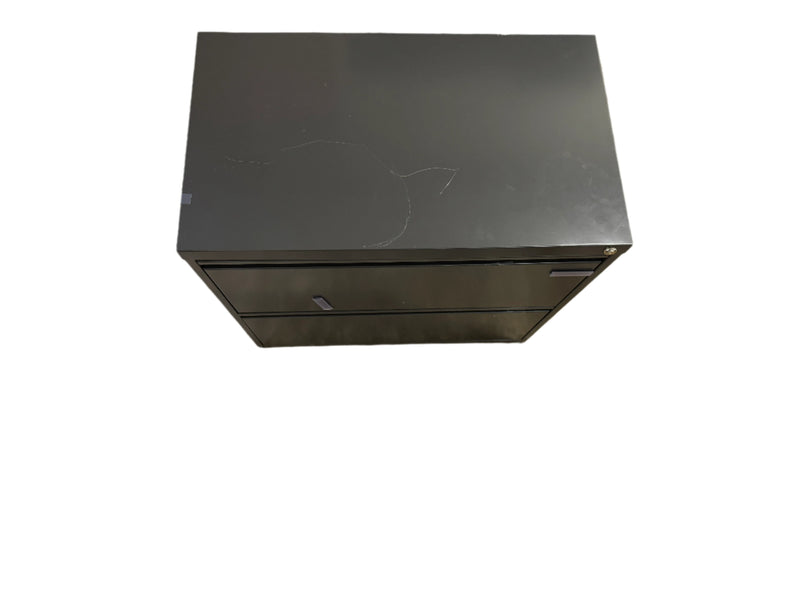 Gray Steelcase 2-Drawer Lateral Filing Cabinet Fresh Start Furniture