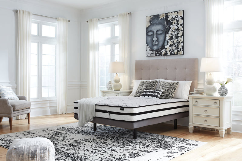 Chime 10 Inch Hybrid Mattress in a Box -  Ashley Furniture Hybrid Mattress  Fresh Start Furniture