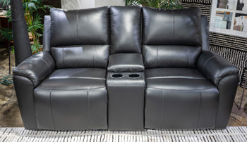 Glossmore Reclining Loveseat with Console Ashley Furniture Loveseat Default Title Fresh Start Furniture