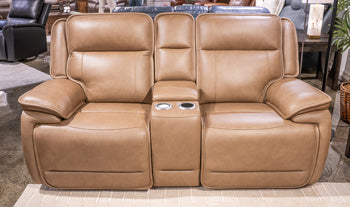 Glencroft Power Reclining Loveseat with Console Ashley Furniture Loveseat Default Title Fresh Start Furniture