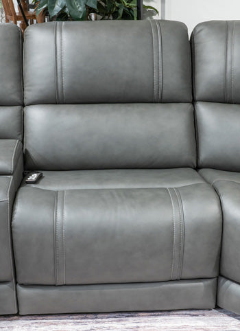 5Z - Pittson Power Reclining Sectional Ashley Furniture