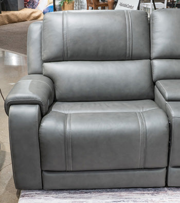 5Z - Pittson Power Reclining Sectional Loveseat Ashley Furniture