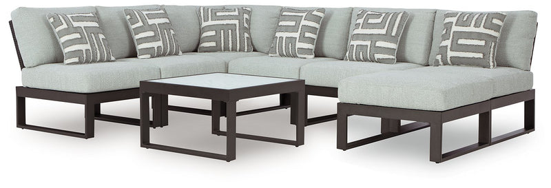 Beachloft Outdoor Seating Set -  Ashley Furniture Outdoor Seating Set