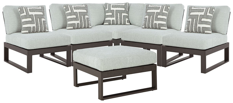 Beachloft Outdoor Seating Set -  Ashley Furniture Outdoor Seating Set