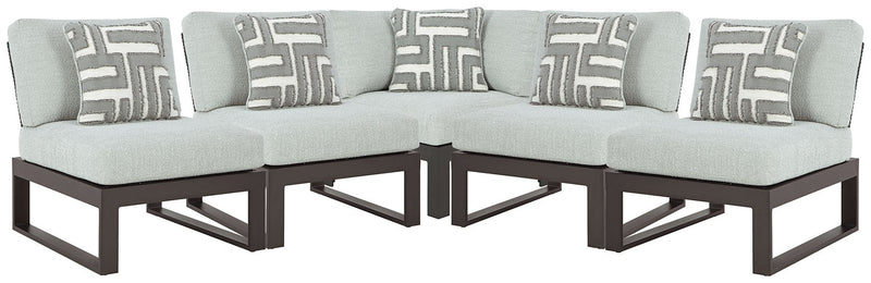 Beachloft Outdoor Seating Set -  Ashley Furniture Outdoor Seating Set