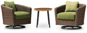 Horizon Hall Outdoor Package Ashley Furniture Outdoor Table Set Default Title Fresh Start Furniture