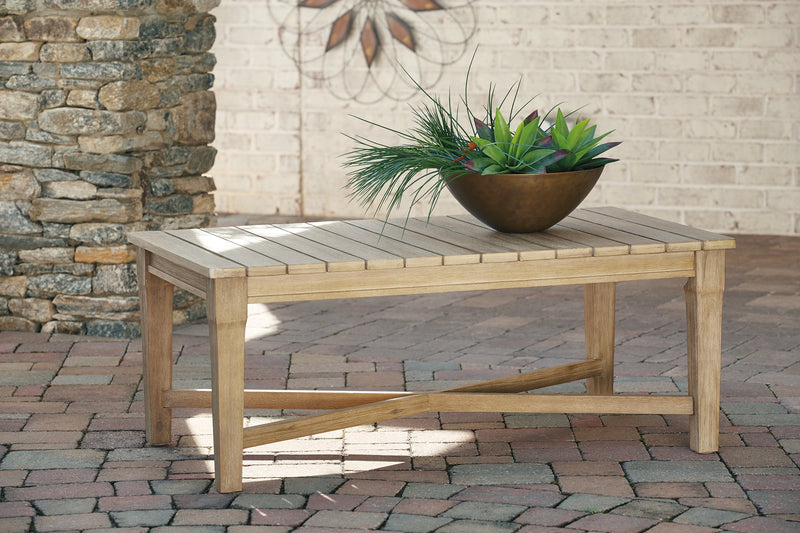 Carter Hall Outdoor Coffee Table -  Ashley Furniture Outdoor Cocktail Table  Fresh Start Furniture