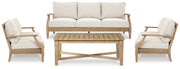 Carter Hall Outdoor Set -  Ashley Furniture Outdoor Table Set  Fresh Start Furniture