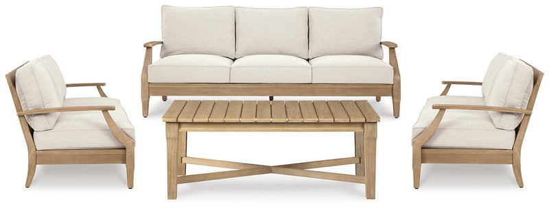 Carter Hall Outdoor Set -  Ashley Furniture Outdoor Table Set  Fresh Start Furniture
